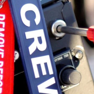 Heli Air Crew Keyring