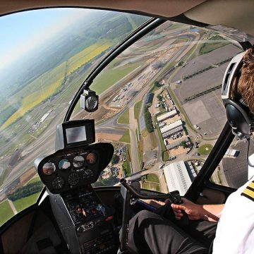 Silverstone Helicopter Rides