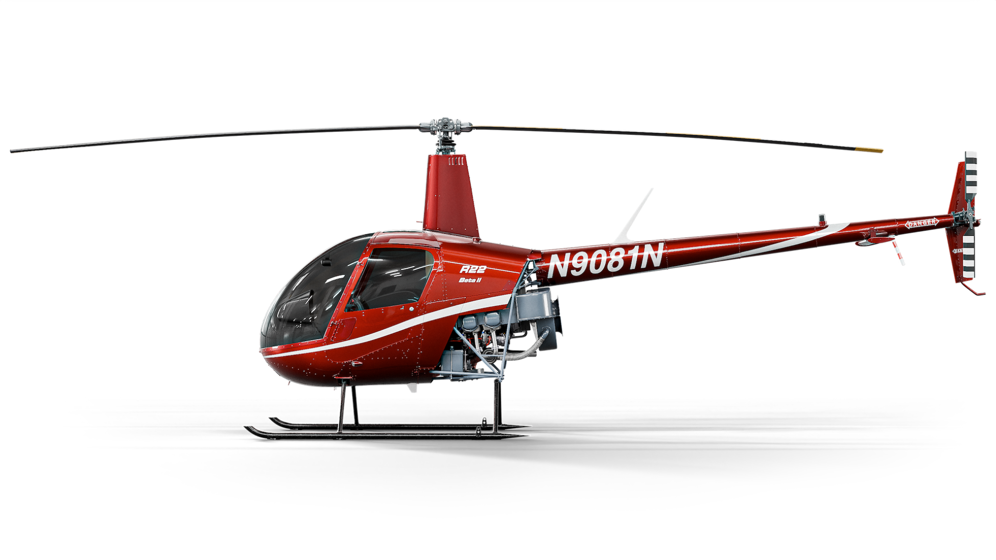 New Robinson R22 helicopter for sale -LEFT